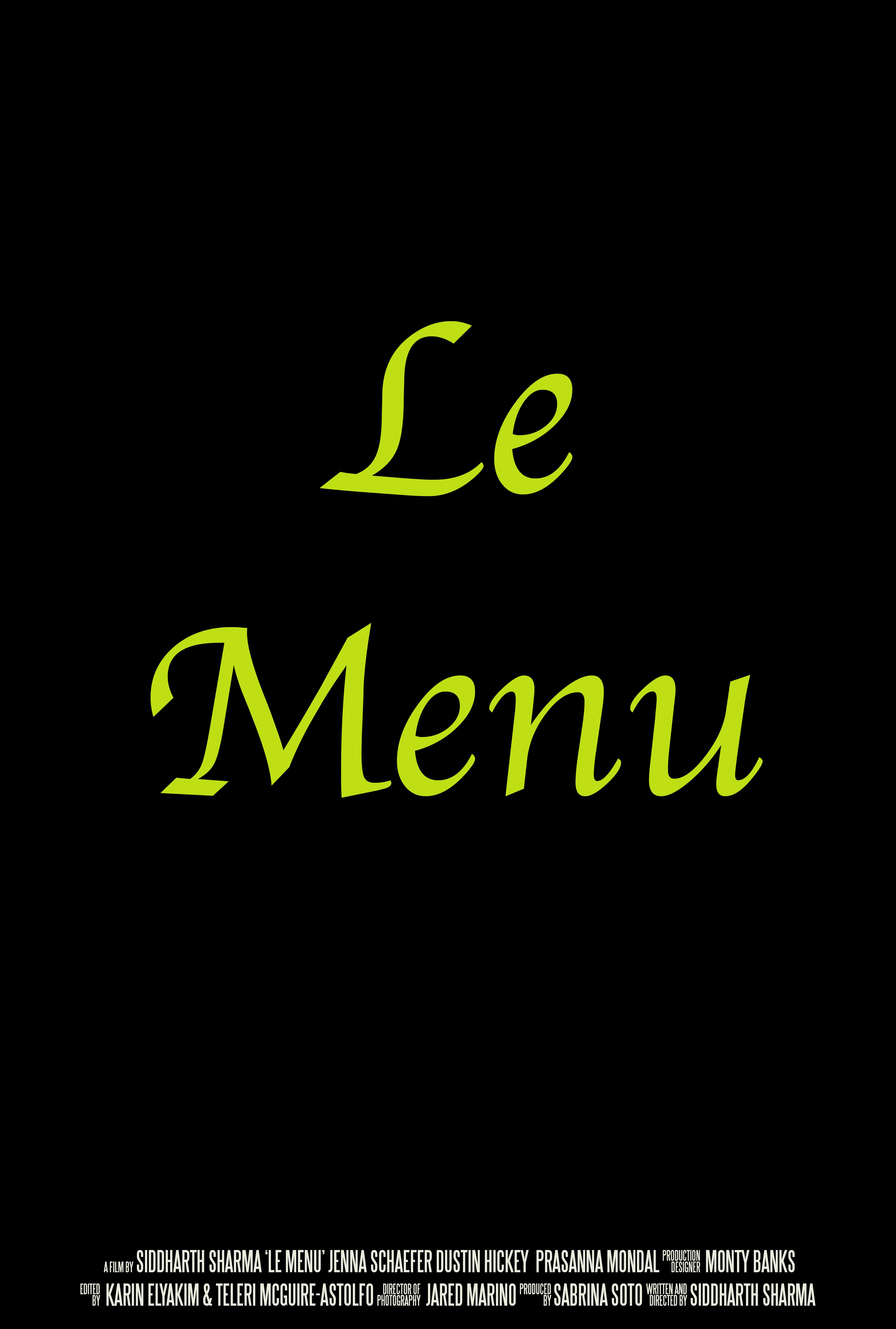 Le Menu (2021)